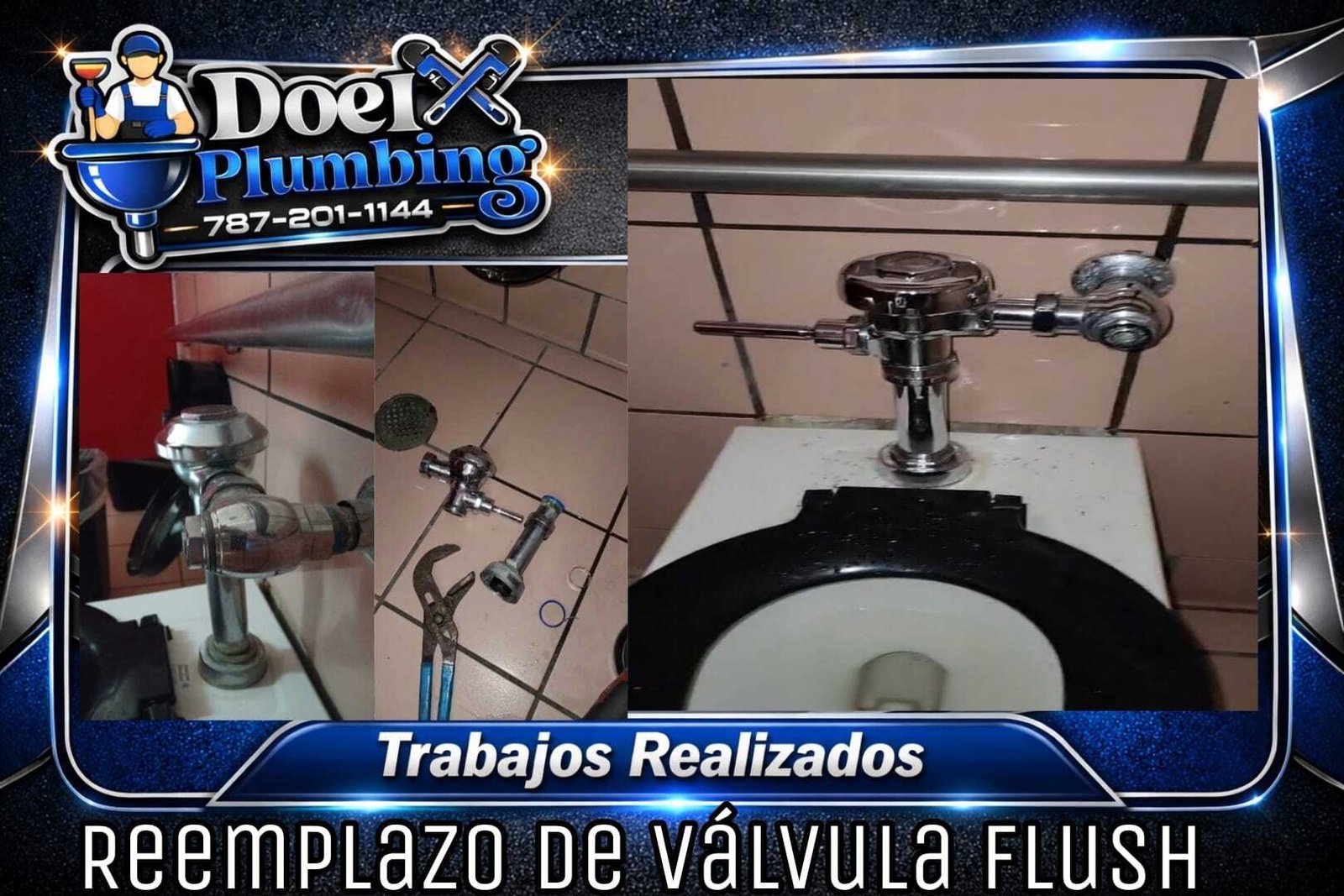 Reemplazo de válvula flush